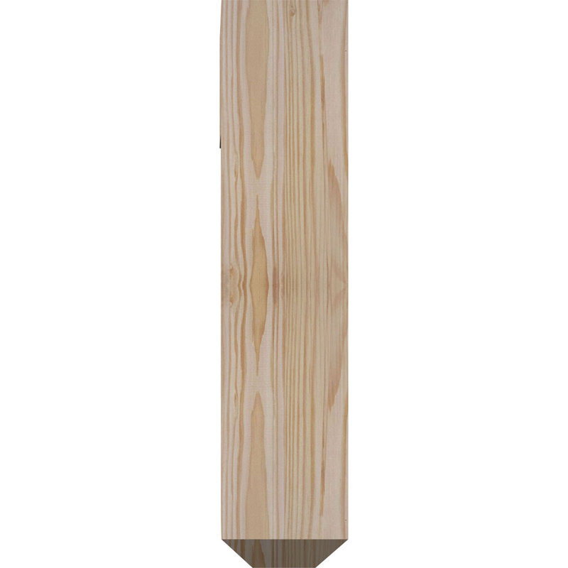 Support triple Ironcrest de 4 po Galveston, H 16 po x P 14 po, Sapin de Douglas de l 3 1/2 po x T 2 po (lisse)