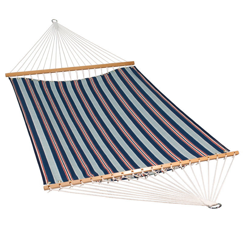 Hamac à barre d'écartement, Rayures Kingston, H 1 po x l 55 po x P 156 po