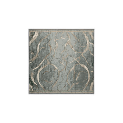 Machine Washable Brown Area Rug