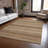 Machine Washable Indoor/Outdoor Christain ACN1426 Taupe Rug-102880563