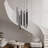 Teylie Long Attic Cluster Pendant Kitchen Island LED Chandelier-79625221-76832928