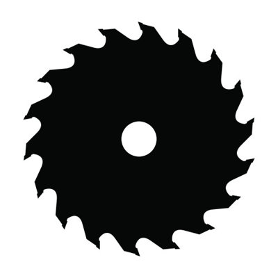 SP13363 Razor Blade Circular Saw Silhouette Cardboard Cutout Standee Standup