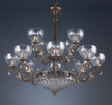 Warsaw 14 - Light Tiered Chandelier