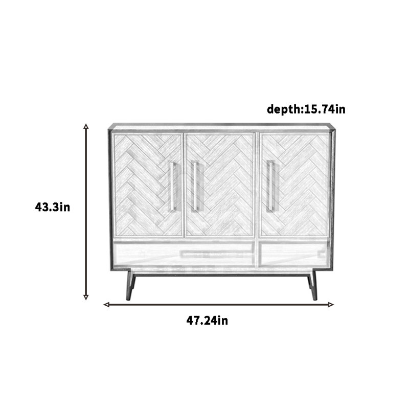 21 Pair Shoe Storage Cabinet