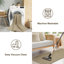 Tapis lavable en coton tissé antidérapant - Design confortable et confortable pour le salon, la chambre à coucher ou la cuisine-943606475-941717223