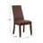 Set Of 2 Fabric Upholstered Dining Chairs