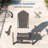 Heavy Duty HDPE Folding Adirondack Chair 350 lbs Capacity, Outdoor Adirondack Chair With Cup Holder for Patio, Lawn and Balcony-302619694