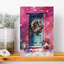 «Christmas Greetings Abstract Contemporary Winter», art mural-1331685470