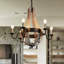 Jewel 6 - Light Candle Style Chandelier