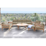 Monterey Outdoor 7 - Piece Teak Conversation Set