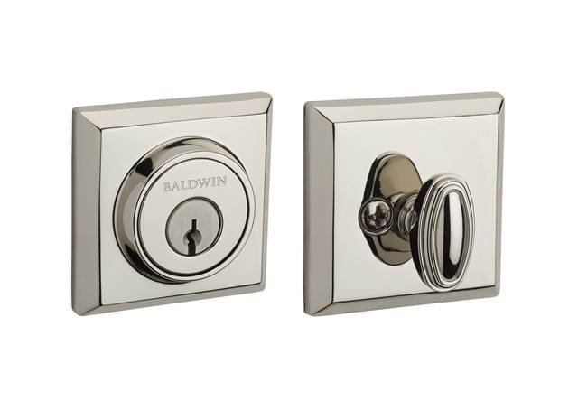 Traditional Square Single Cylinder Deadbolt, Keyed Alike, Yes
