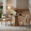Chaises de salle à manger modernes, chaises de cuisine en chenille rembourrées pour la salle à manger, la chambre à coucher et le restaurant-119989275-119989276