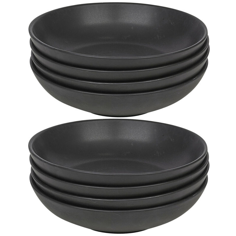 17 Stories Ceramic Serving Bowl, Black