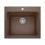 Liven SILGRANIT 25" L x 22" W Drop-In/Undermount Laundry Sink-34379619