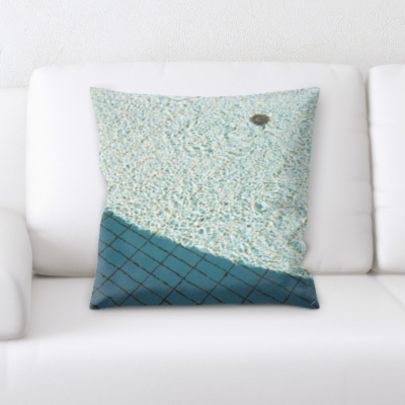 Microsuede Throw Pillow
