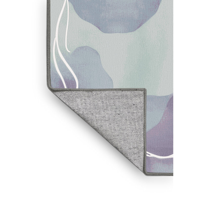 Misty Lagoon Rug, Round 7'