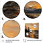 Phare au coucher du soleil, balise II - art mural Coastal Sunset-250964470-250964462