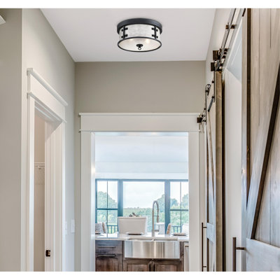 Glass Flush Mount