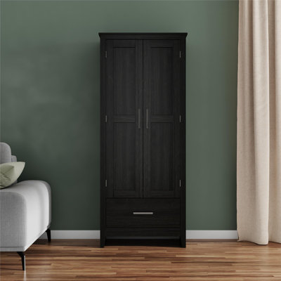 Imiyah 2-Door, 1-Drawer Storage Cabinet by Lark Manor