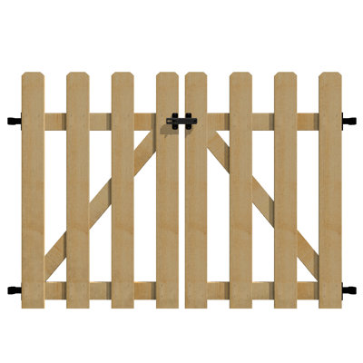 34In H W Cedar Gate
