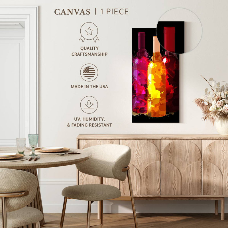 Dégustation de vin, H 24 po x l 12 po