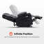 Fauteuil inclinable électrique à deux moteurs avec massage et chaleur, position infinie-88613213