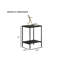 Ensemble de table rustique 3 pièces Table basse 1 table de bout 2 tables de bout style minimaliste-440515686