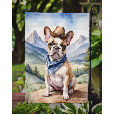 Drapeau Cowboy Welcome Garden