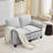 50" Upholstered Loveseat Sofa-717827068