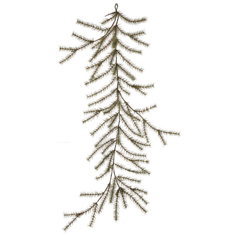 48" Glitter Skip Pine Garland