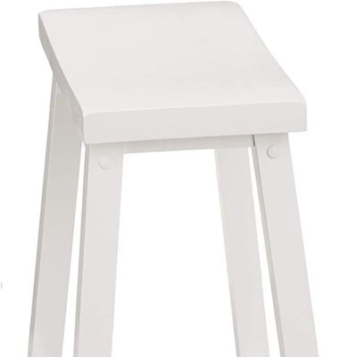Tabouret de comptoir en bois massif 24,02 po Clauson