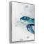 «Blue Turtle II», peinture sur toile 3 pièces-2083693878-2083693879