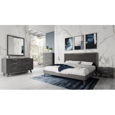 Ensemble de chambre à coucher avec lit plateforme Glow Profile