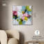 «Happy Jumble III», reproduction d'art sur toile par Art Remedy, cadre argenté, 30 x 30-168233737-168233728