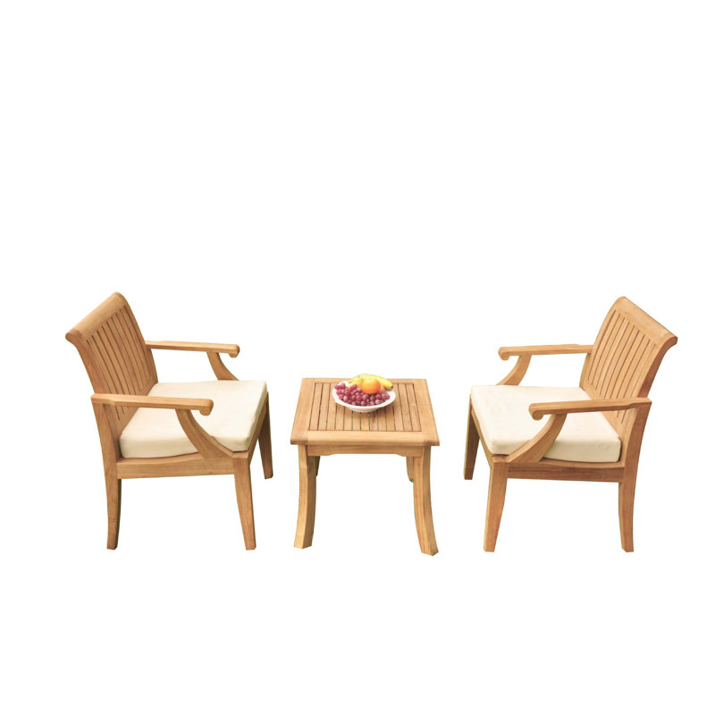 Malvina 21'' Rectangular 2 - Person Bistro Set