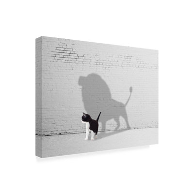 Art mural sur toile tendue - "Believe 1" par John Hovenstine pour décoration de salon, de chambre à coucher ou de bureau - 35 x 47