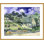 Chaumières à Cordeville Auvers-sur-Oise par Vincent van Gogh, impression giclée encadrée