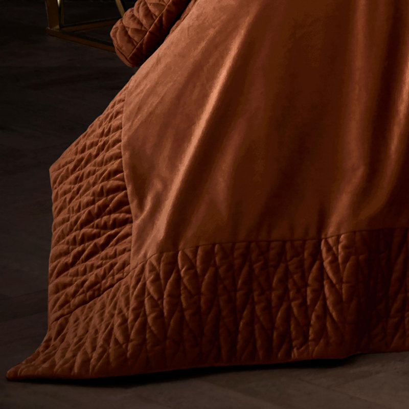 Laurence Llewelyn-Bowen Siena Bedspread Spice, Spice