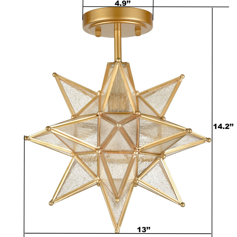 Plafonnier encastré Gold Star