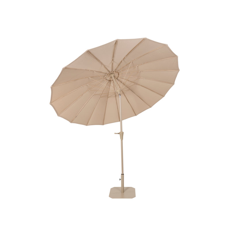 Outdoor Umbrella 98'' W Umbrella, Beige
