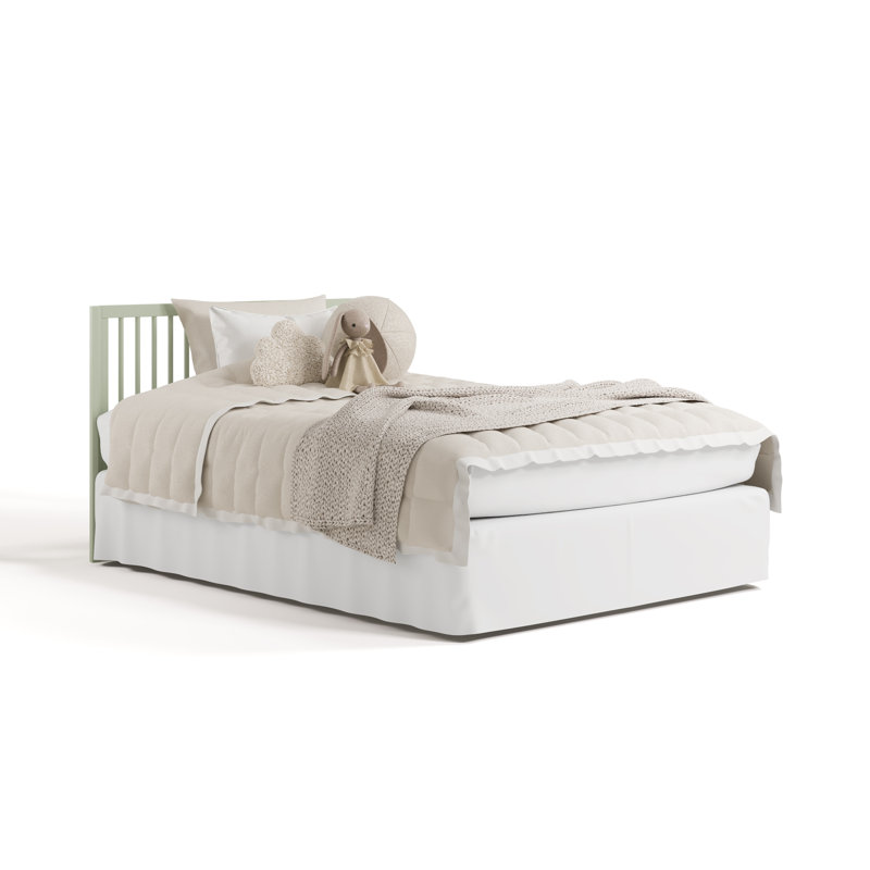 Casablanca 5-In-1 Convertible Crib With Mattress, Sage