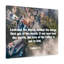 Love Not The World John 2:15 - Wrapped Canvas Print-1343555902