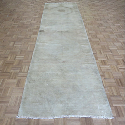 Corentin One-of-a-Kind 3'10" X 14' Runner Wool Area Rug in Beige