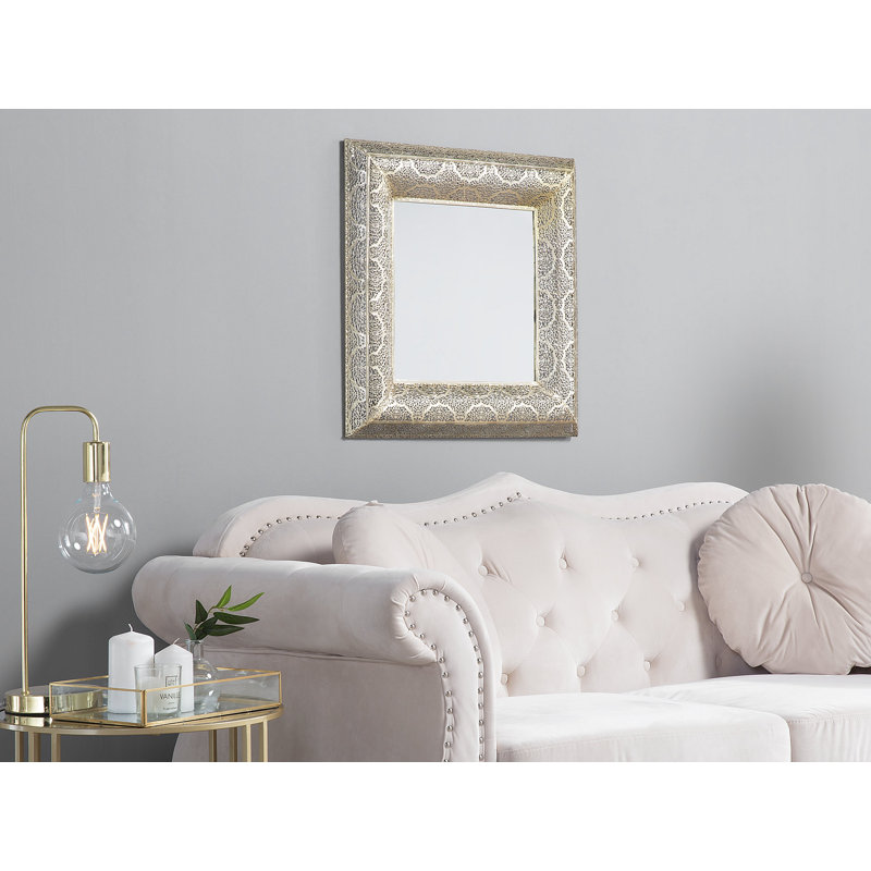 LeLand Metal Flat Wall Mirror