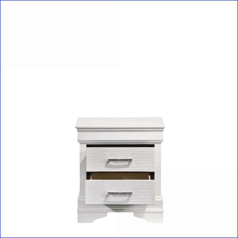 Table de chevet 2 tiroirs Modern
