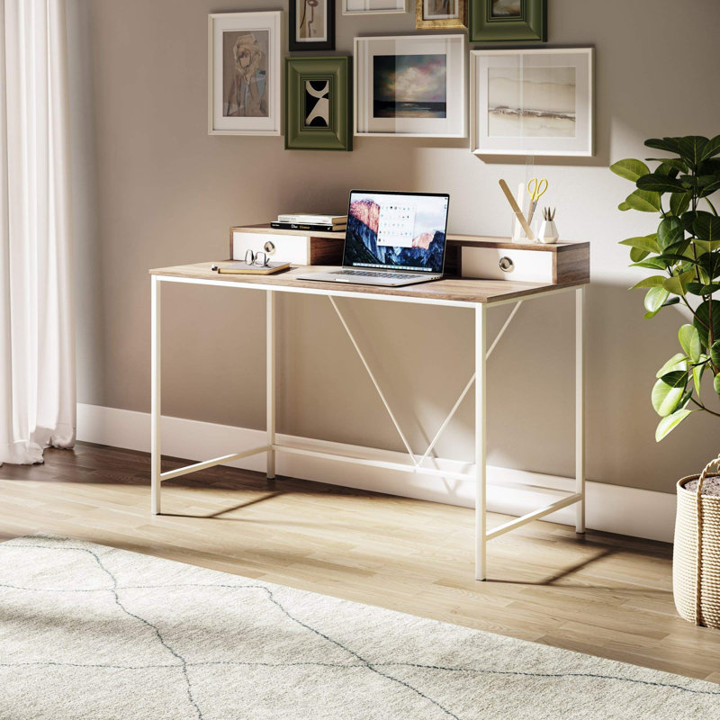 Auria Metal Base Writing Desk