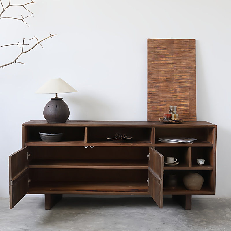 Armoire de rangement rétro de style chinois