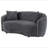 Lorraine Upholstered Curved Loveseat