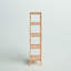 Beyonce 146.2cm H x 33cm W Solid Wood Etagere Bookcase