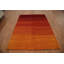 Tapis chaleureux de style Gabbeh 6 x 8 avec des reflets de soleil captivants